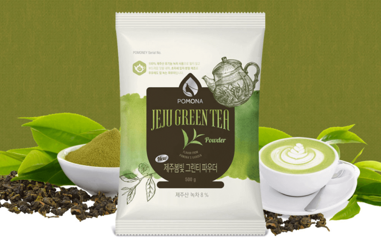 Jeju Green Tea Powder 500g Sweet Pomona