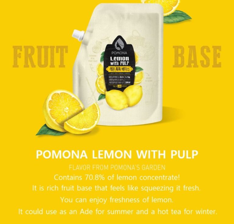 Lemon Concentrate 1.2kg Sweet Pomona